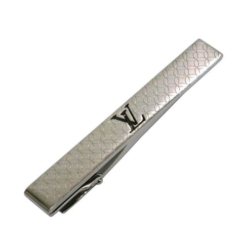 tie clip louis vuitton|Louis Vuitton monogram tie.